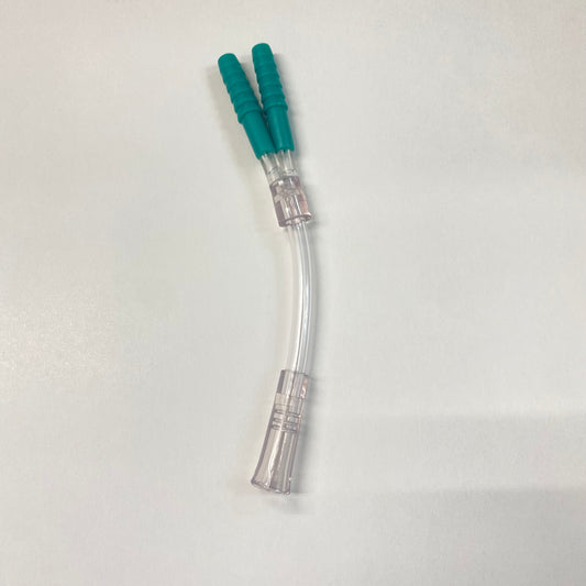 2人吸入用チューブ、水素吸入と同時にアイウェアを使うチューブ